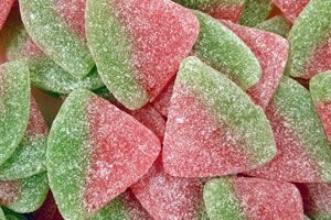 Sour Watermelon Slices Sweets