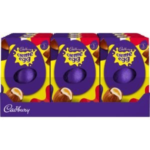 Cadbury Creme Egg Shell Egg 138g (Box of 9)