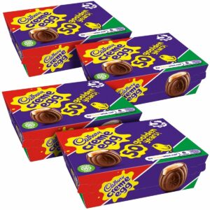 Cadbury Creme Egg 5 Pack 200g (Box of 4