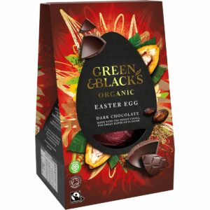 G&B Organic Dark Chocolate Egg 165g (Box of 4)