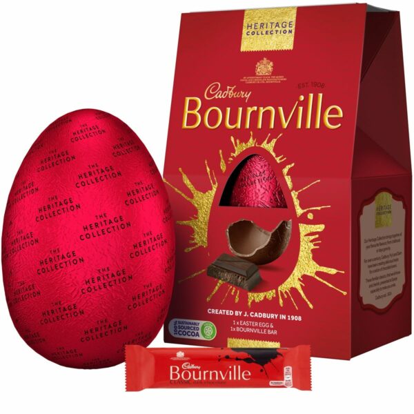 Cadbury Bournville Dark Chocolate Egg (Box of 9)