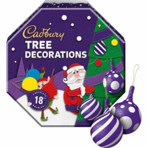 Cadbury Dairy Milk Bauble Tree Decorations 108g