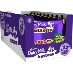 Cadbury Buttons Treatsize Minis 170g (Box of 12)