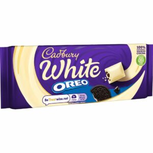 Cadbury White Oreo Bar 120g (Box of 17)