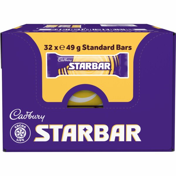 Cadbury Starbar 49g (Box of 32)