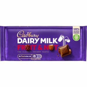 Cadbury Dairy Milk Fruit Nut Bar 110g