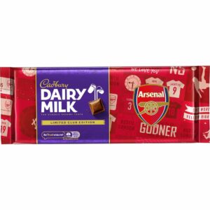Cadbury Arsenal Dairy Milk Gift Bar