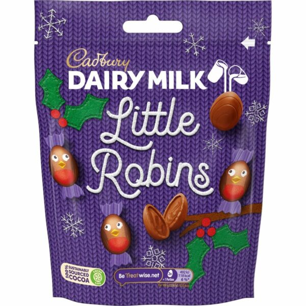 Cadbury Dairy Milk Little Robins Bag
