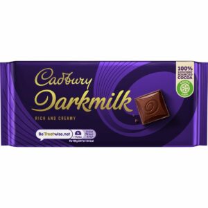 Cadbury Darkmilk Hazelnut Chocolate Bar (Box of 16)