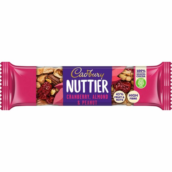 Cadbury Nuttier Cranberry