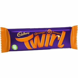 Cadbury Orange Twirl Bar 43g