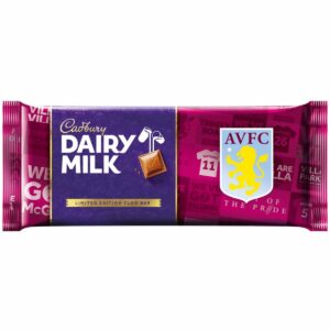 Cadbury Aston Villa Dairy Milk Gift Bar