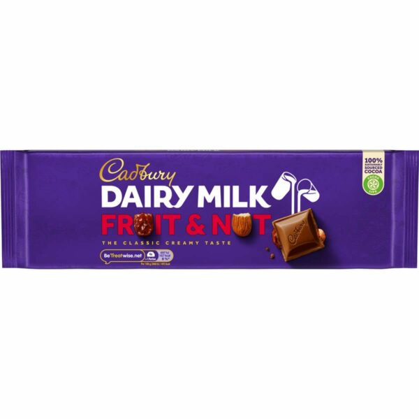 Cadbury Dairy Milk Fruit Nut Bar 300g