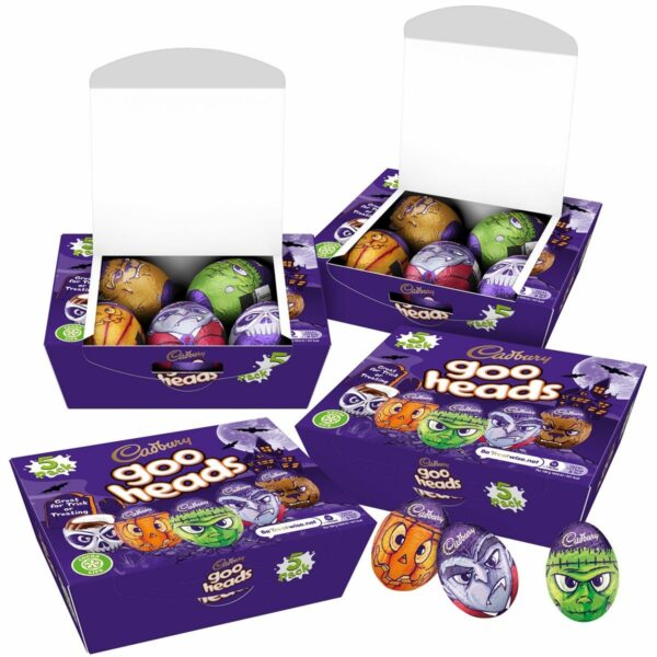 Cadbury Goo Heads Creme Eggs 5 Pack x 4 (20 eggs)