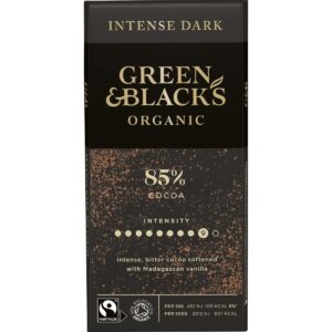 GB Organic Dark 85% 90g Bar
