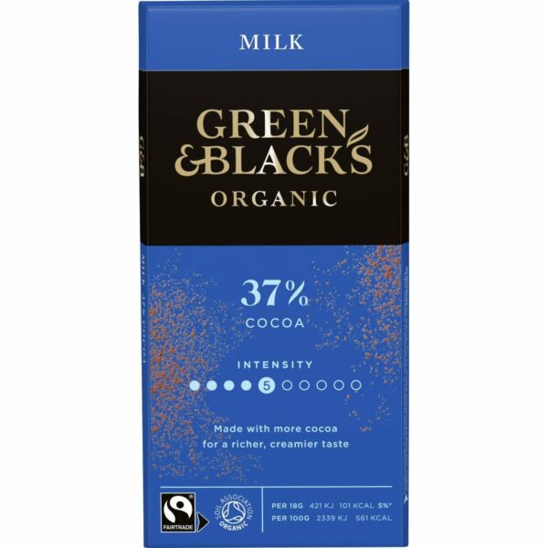 GB Organic Milk 90g Bar