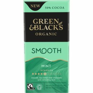 GB Organic Smooth Dark Mint Chocolate Bar