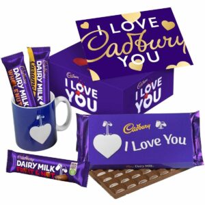 I Love You Chocolate Mug Set