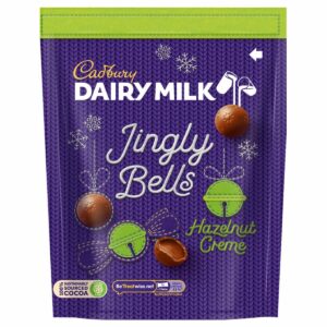Cadbury Dairy Milk Jingly Bells Hazelnut Creme Chocolate Bag (Box of...