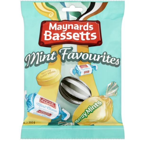 Maynards Bassett's Mint Favourites 192g (Box of 12)