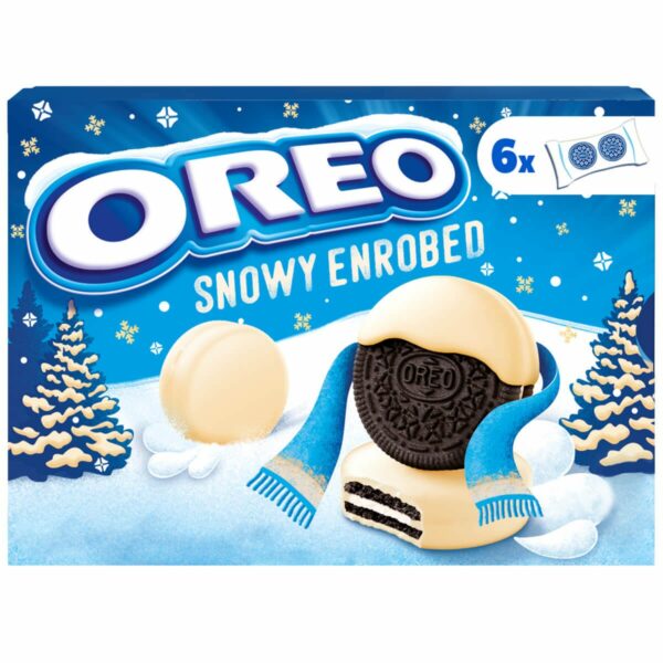 Oreo Snowy Enrobed Biscuits (246g)