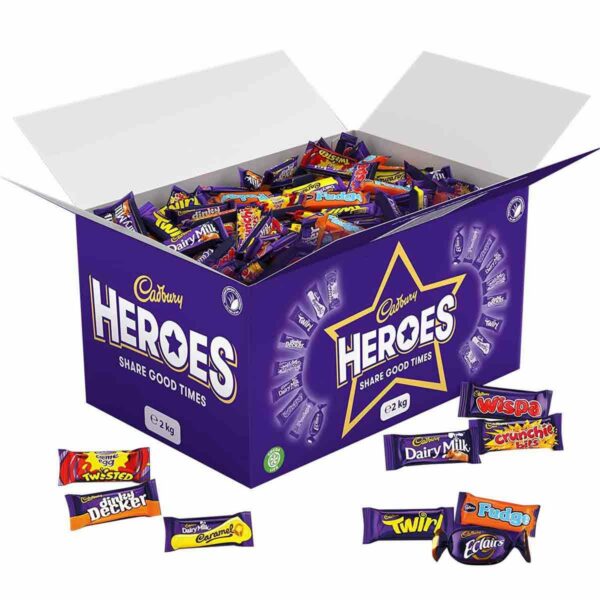 Cadbury Heroes Bulk Box 2KG