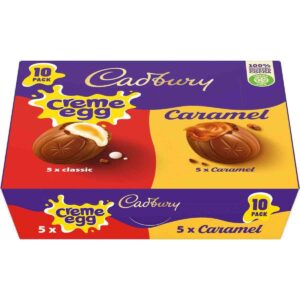 Cadbury Creme Egg & Caramel Egg 10 Pack