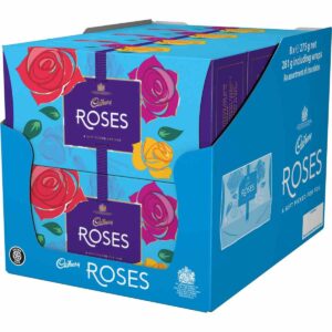 Cadbury Roses Chocolate Gift Carton 275g (Box of 8)