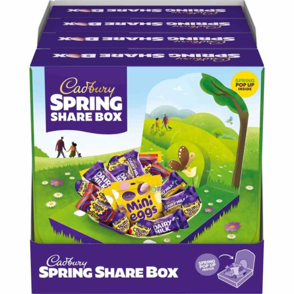 Cadbury Spring Share Chocolate Box (Box of 4)