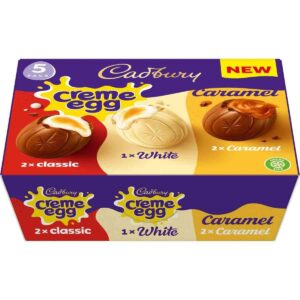 Cadbury Mixed Egg 5 Pack (200g)