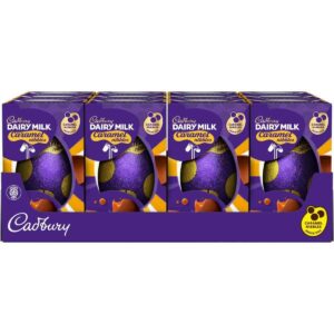 Cadbury Dairy Milk Caramel Nibbles Chocolate Egg (Box of 12)