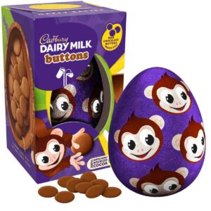 Cadbury Dairy Milk Chocolate Buttons Egg (98g)