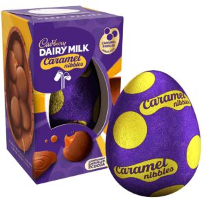 Cadbury Dairy Milk Caramel Nibbles Chocolate Egg (96g)
