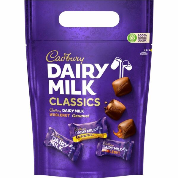 Cadbury Dairy Milk Chunk Mixed Pouch