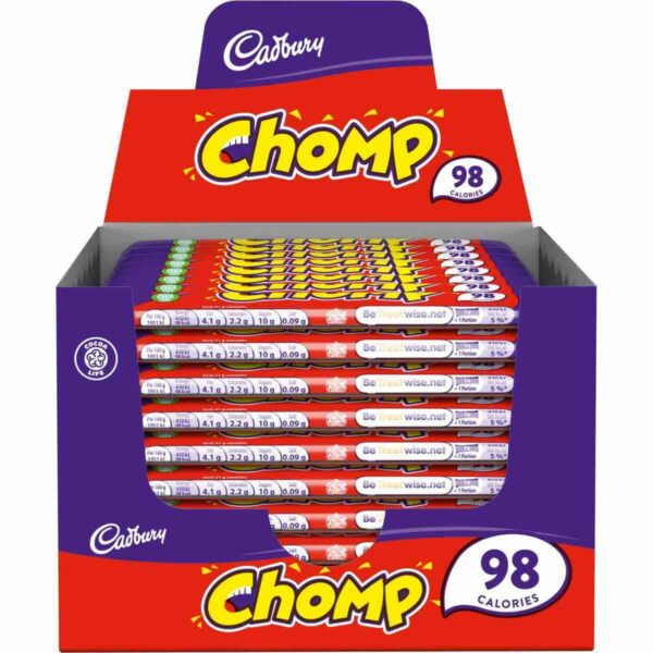 Cadbury Chomp Chocolate Bar (Box of 60)