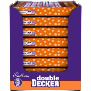 Double Decker Chocolate Bars 54.5g (Box of 48)