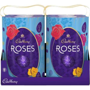 Cadbury Roses Chocolate Easter Egg 245g (Box of 4)