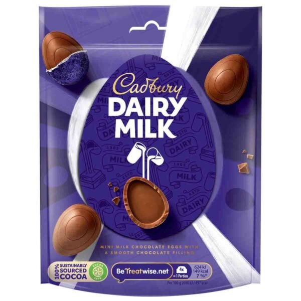Dairy Milk Mini Eggs Bag 77g