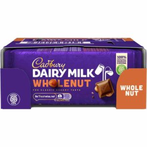 Dairy Milk Whole Nut 120g (Box of 16)