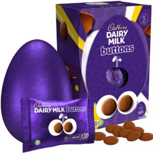 Cadbury Giant Buttons Chocolate Egg (195g)