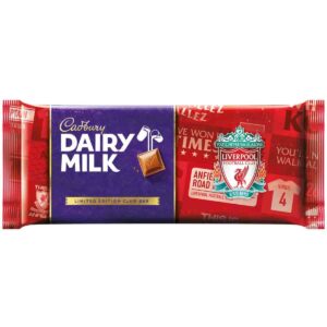 Cadbury Liverpool Dairy Milk Gift Bar