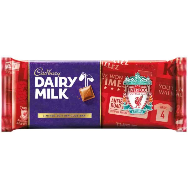 Cadbury Liverpool Dairy Milk Gift Bar