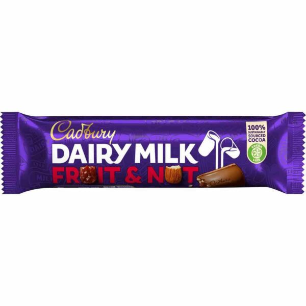 Dairy Milk Fruit & Nut Chocolate Bar 49g