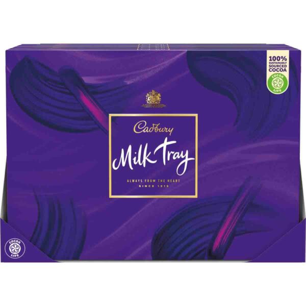 Cadbury Milk Tray Chocolate Box 530g (Box of 4)