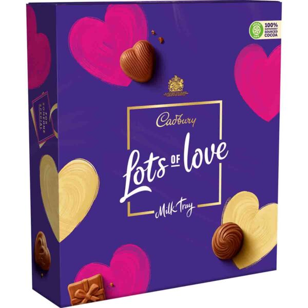 Cadbury Lots of Love Milk Tray 360g