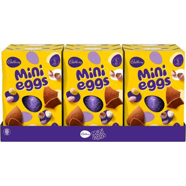 Cadbury Mini Eggs Chocolate Egg 193.5g (Box of 6)