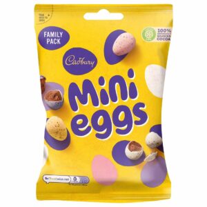 Cadbury Mini Eggs Chocolate Bag 296g (Box of 8)