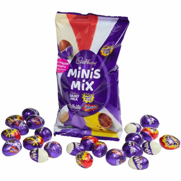 Cadbury Minis Mix Eggs Bag 238g