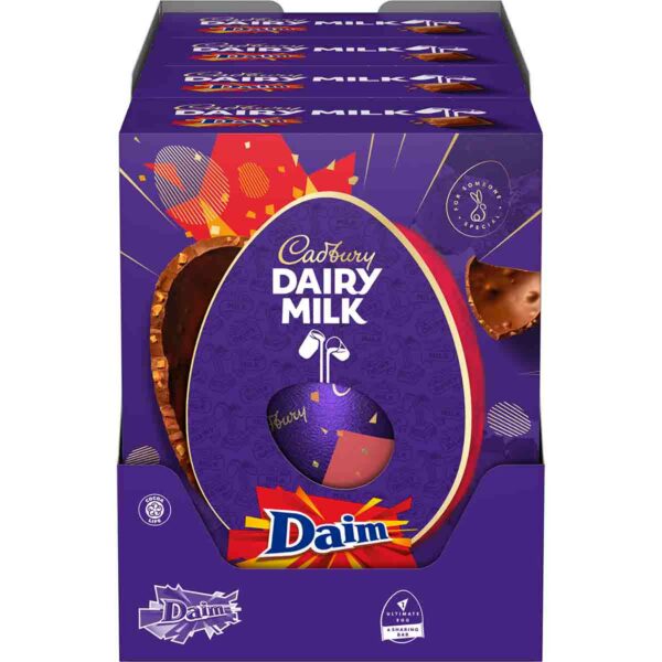 Cadbury Ultimate Daim Easter Egg 540g (Box of 4)