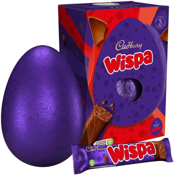 Cadbury Wispa Chocolate Easter Egg (182.9g)